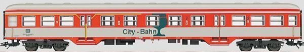 ABnrz,Maßstab 1:43,5,1987,orange weiß City Bahn,mit Beleuchtung und Schlußlicht,mit Decoder